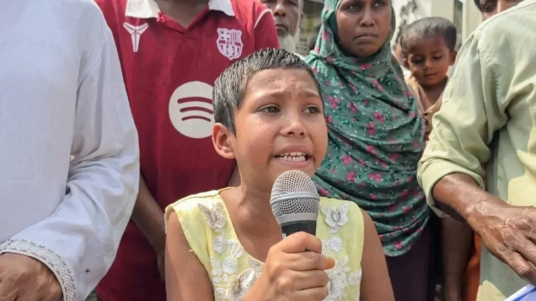আব্বুকে ছেড়ে দিতে বলেছিলাম, তবুও তারা মেরে ফেলেছে: শিশু সাদিয়া